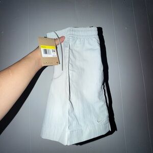 Nike Women's Light Gray Athletic Shorts